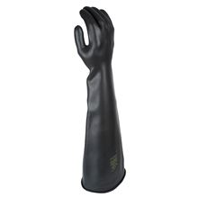 Rubber Gauntlets - Mediumweight 24" Black GL1124