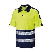 Dual Colour Coolviz Plus Polo Shirt HV0036