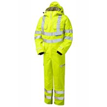 Pulsar Waterproof Hi Vis Overalls HV0192