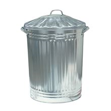 Galvanised Dust Bin WB0954