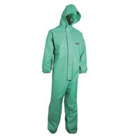 PVC Chemical Coverall with Hood Elasticated wrist and ankles CC4702