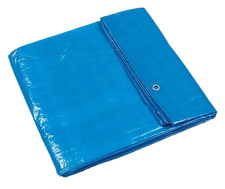 Blue Standard Tarpaulin - 4.5 x 6.0m CT0744