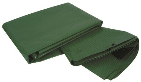 Green Heavy Duty Tarpaulin - 4.0 x 6.0m CT3171