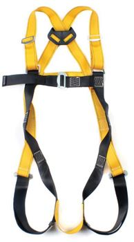 Fall arrest harness & shock absorber lanyard FP4125