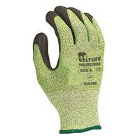 VELTUFF® 'Shielder' Green PU-Coated Gloves - Cut Level 5 SP20 GL5496