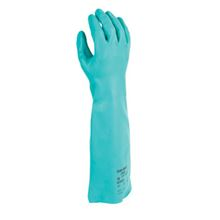 ANSELL 'Edmont' Sol-Vex® Unsupported Nitrile Gauntlets - 380mm FT20 GL7185