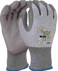 VELTUFF® 'Shielder' Grey PU-Coated Gloves - Cut Level D (5) VC20 GL9654