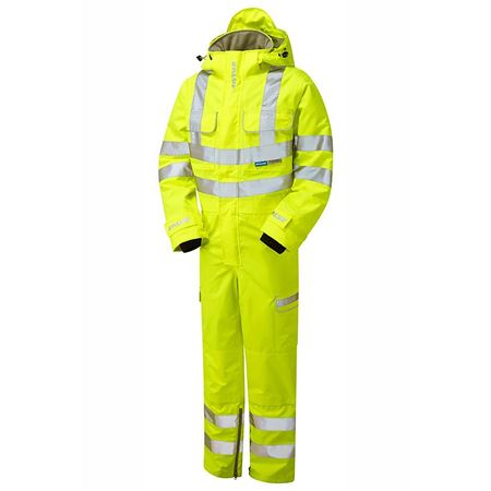 Pulsar Waterproof Hi Vis Overalls HV0192