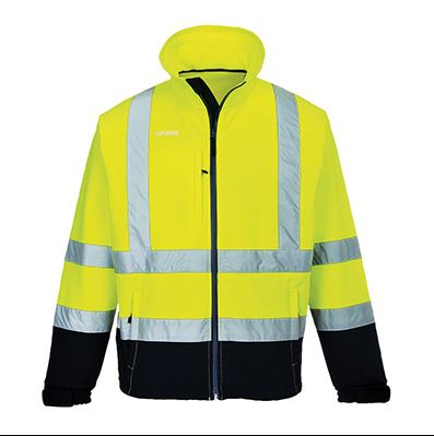 Hi-Vis Contrast Softshell HV0425