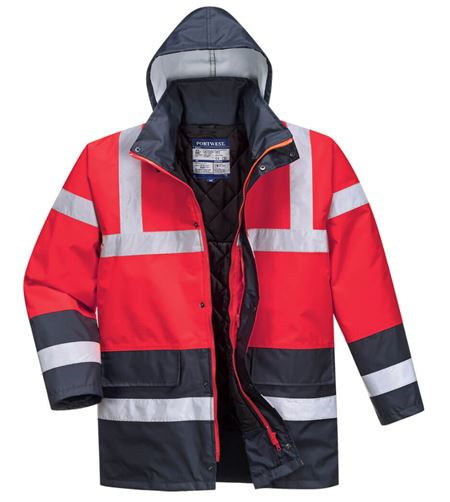 Hi-Vis Contrast Traffic Jacket HV2169