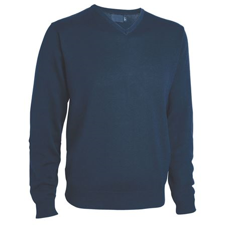 KUSTOM KIT 'Arundel' Mens V-Neck Pullover VC20 KW3052