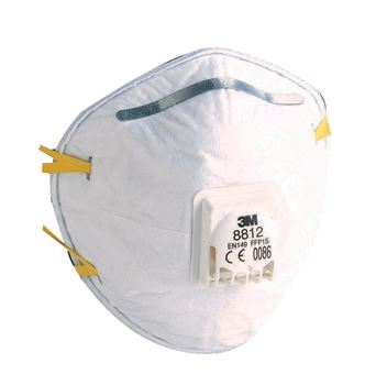 3M Half Mask Respirator - Box 10 PP8812