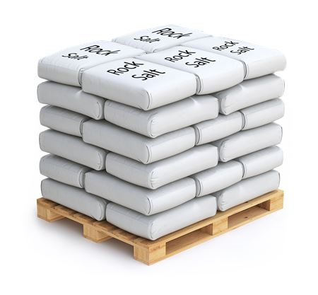 White De-Icing Rock Salt - 25KG (Pallet of 40) SI1279