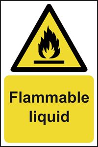 Flammable liquid - 200x300mm - RPVC SK11176