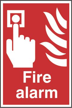 Fire Alarm - 200x300mm - SAV SK12364