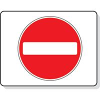 No Entry - 600x450mm -  R/P SN8018