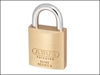 ABUS '83/45' Brass Padlock Open Shackle - Level 8 Security SP6072