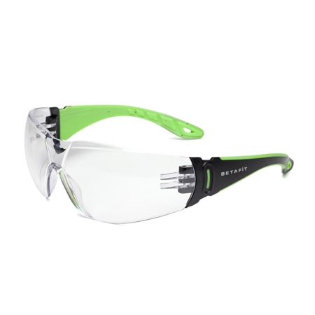 BETAFIT Garda Wraparound Safety Specs - Clear VP5622