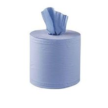 (Pack of 6) Recycled Blue Centre Feed 2 ply CV19M WI2020