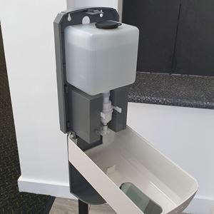 Jeenex Wall Mounted Automatic Hand Disinfectant Dispenser CV19 HC0056