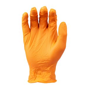 Tuffgrip Orange Nitrile Gloves GL0052