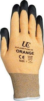 Kutlass Orange PU Coated Gloves GL9973