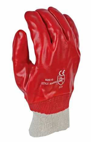 PVC Knitted Wrist Gloves TR22 GL6502