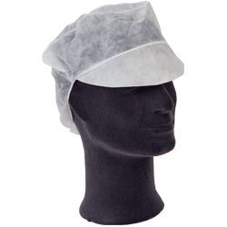 Disposable Peaked Cap With Snood - Pack 100 FT20 DS6104