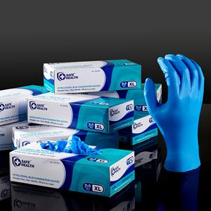 Nitrile Powder Free Examination Blue Gloves 3.5g TR22 GL0055